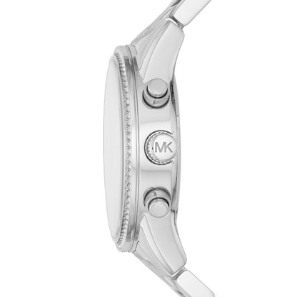 Michael Kors Bryant Chronograph Women's Watch, Stainless Steel and Pavé Crystal Watch for Women