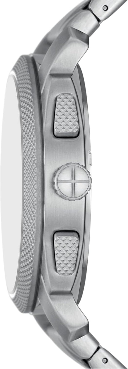 Fossil Men's Watch, Machine Stainless Steel Chronograph Watch for Men