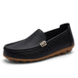 Women's Comfortable & Lightweight Leather Loafers Slip-Ons Driving Walking Mocs Boat Shoes Cute Business Casual Dress Shoes Work Flats for Women