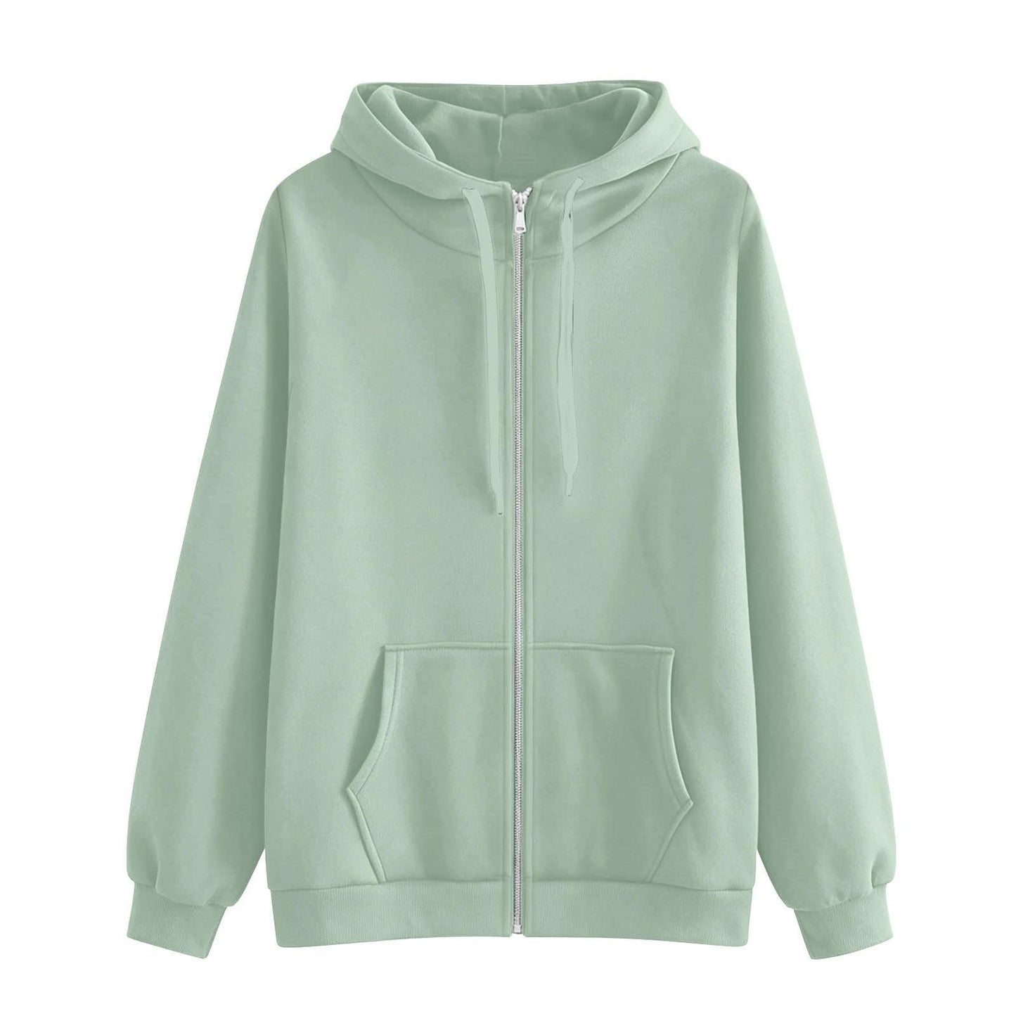 2026 Zip Up Hoodies for Women Fall Winter Casual Sweatshirts Zipper Oversized Lightweight Cute Jackets with Pockets