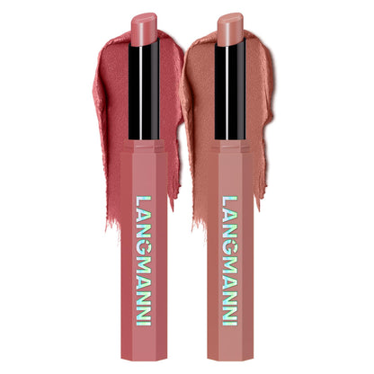 12Pcs Velvet Matte Lipstick Set, Nude to Dark Shades, Long-Lasting,Color A | Highly pigmented matte color, smooth creamy glide, waterproof wear, nude-to-dark tones, ideal for daily makeup or gifting