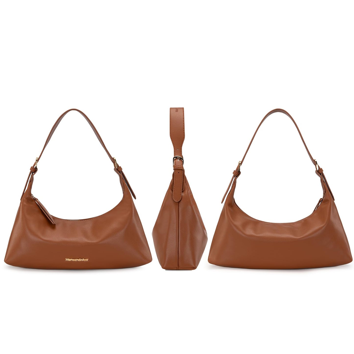 Montana West MEDIUM Shoulder Purses for Women Crescent Hobo Bags Trendy Purses