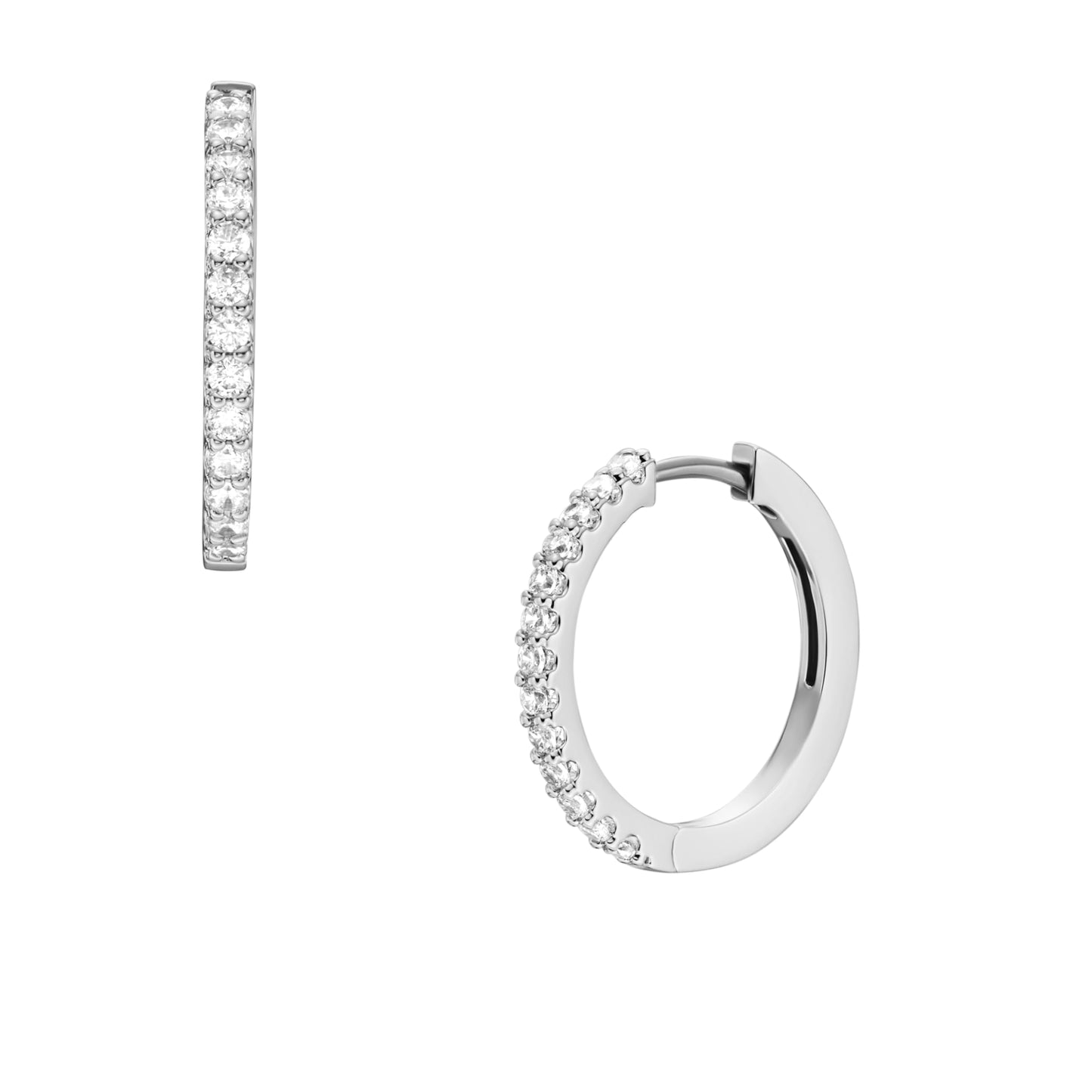 Fossil Women's Stainless Steel Dangle/Drop or Hoop Earrings for Women