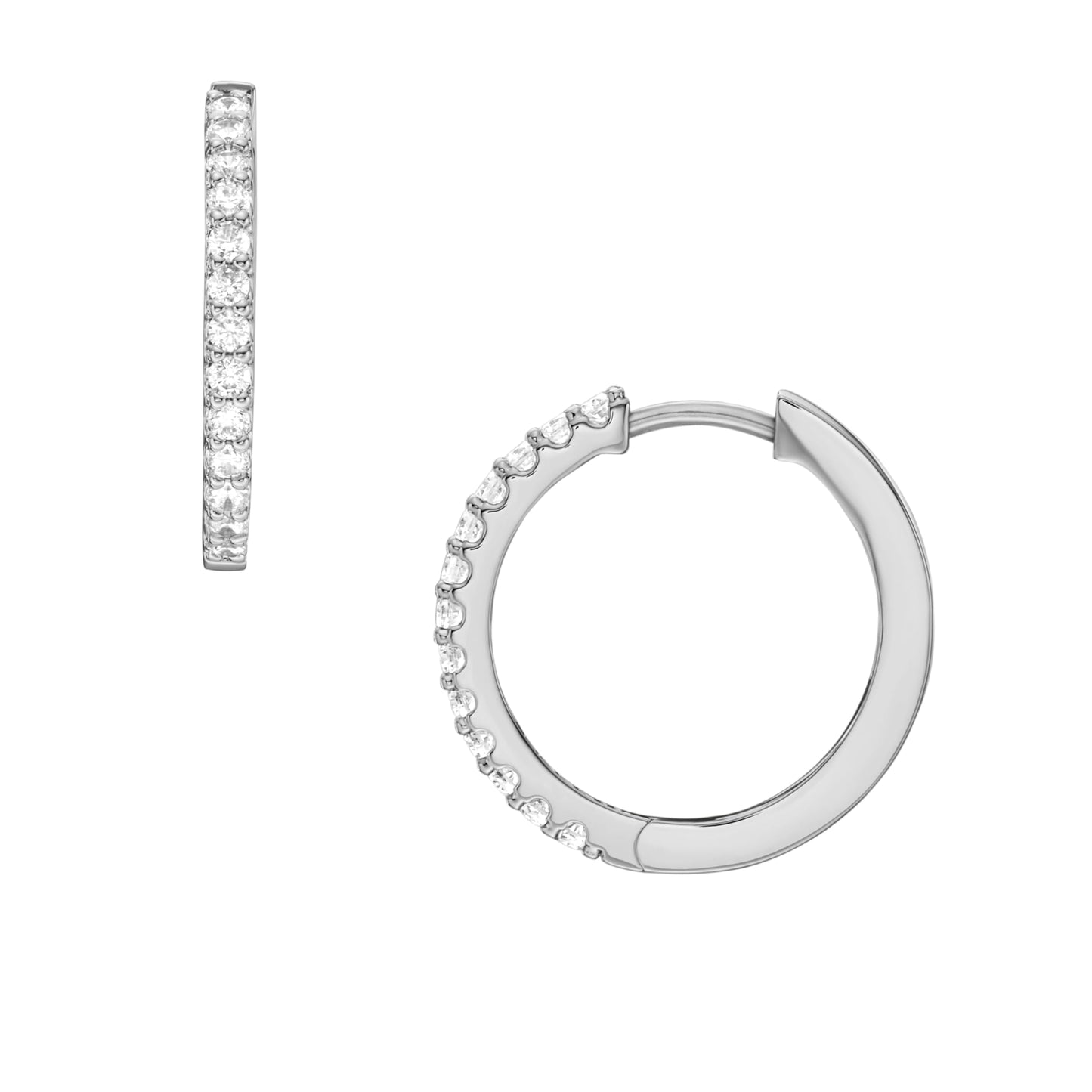 Fossil Women's Stainless Steel Dangle/Drop or Hoop Earrings for Women