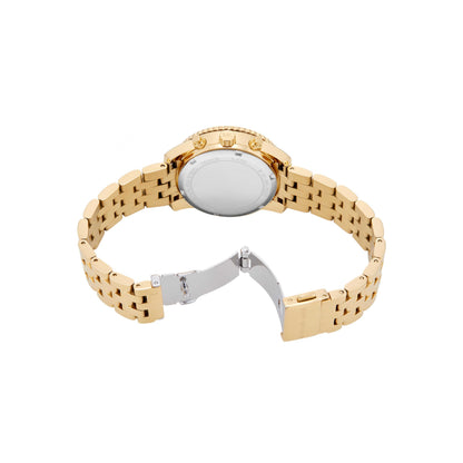 Michael Kors Bryant Chronograph Women's Watch, Stainless Steel and Pavé Crystal Watch for Women