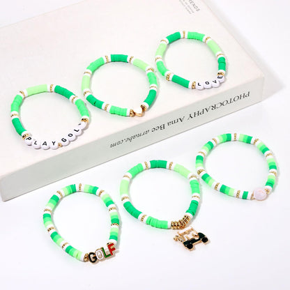 Heishi Bracelets for Women Clay Beaded Stretch Bracelets Stackable Friendship Bracelet Set Summer Beach Accessories Outfits Jewelry Gifts