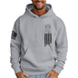 Ymosrh Mens Patriotic Hoodies USA Flag Print Hooded Sweatshirt Pullover Casual Fashion Hoodie, M-6XL