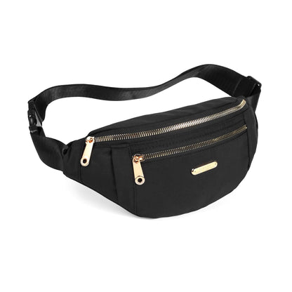 Fanny Packs Waist Pack for Women, Waterproof Waist Bag with Adjustable Strap for Travel Sports Running