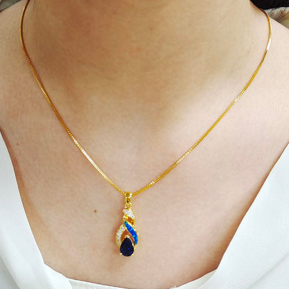 Jewelry Sets Australian Created Opal Necklace Earrings Jewelry for Mom