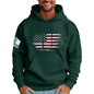 Ymosrh Mens Patriotic Hoodies USA Flag Print Hooded Sweatshirt Pullover Casual Fashion Hoodie, M-6XL
