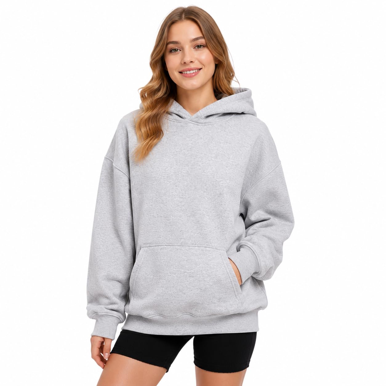 Ceboyel Womens Comfy Oversized Hoodies Trendy Y2K Pullover Tops Vintage Hooded Sweatshirt Sweater Teen Girls Cute Clothes