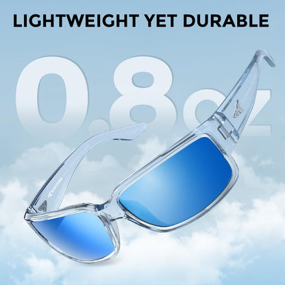 KastKing Skidaway Polarized Sport Sunglasses for Men and Women,Ideal for Driving Fishing Cycling and Running,UV Protection