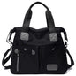 Tote Bag for Women,Multi Pockets Shoulder Handbag,Nurse Bag for Work,Large Cross body Purse,Fashion Nylon Top Handle Satchel