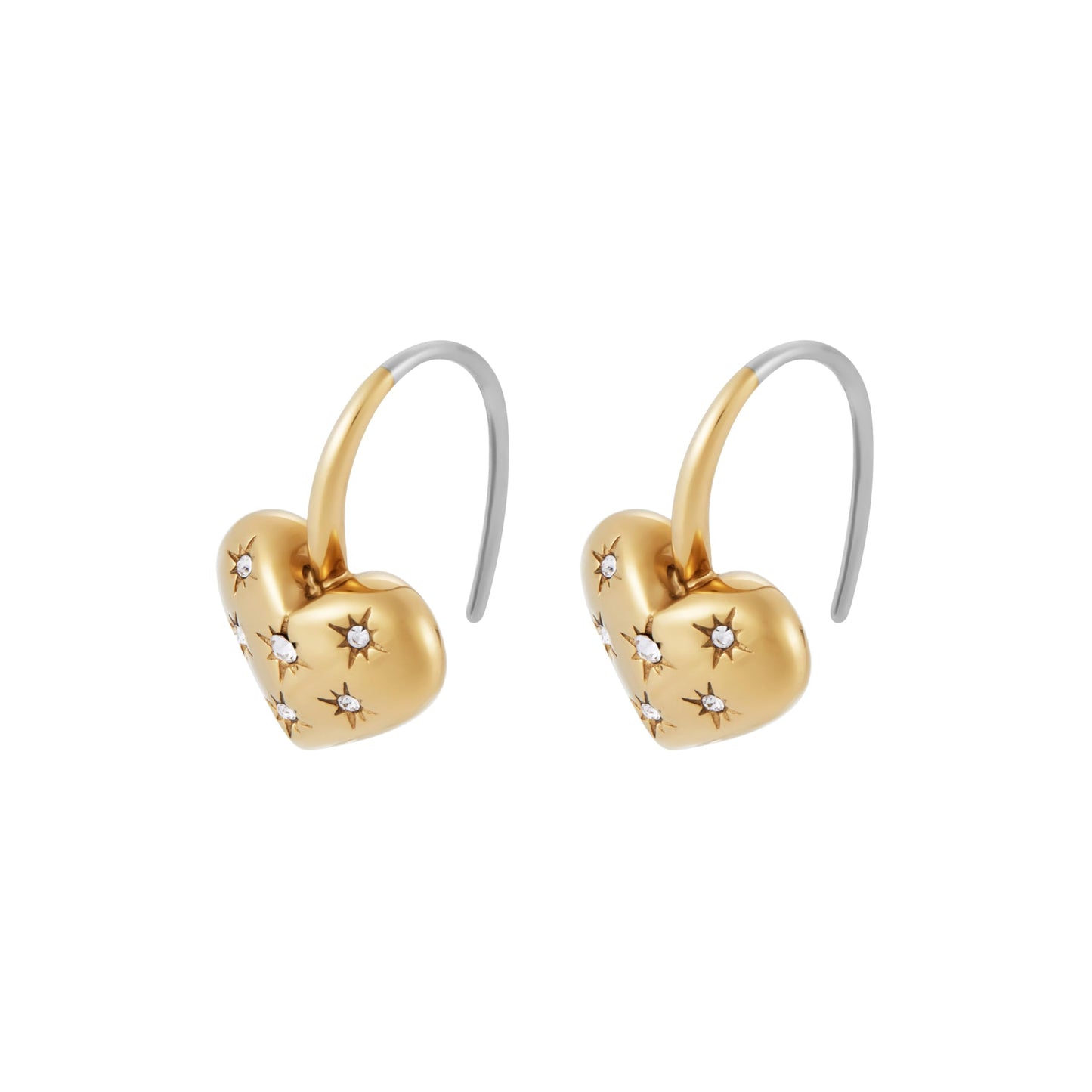 Fossil Women's Stainless Steel Dangle/Drop or Hoop Earrings for Women