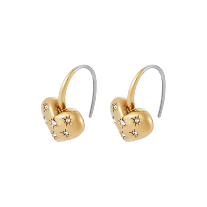 Fossil Women's Stainless Steel Dangle/Drop or Hoop Earrings for Women