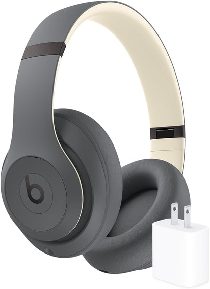 Beats Studio Pro Premium Wireless Over-Ear Headphones- Up to 40-Hour Battery Life, Active Noise Cancelling, Great for Travel & Commuting, Apple & Android Compatible - Exclusive Sand Gray