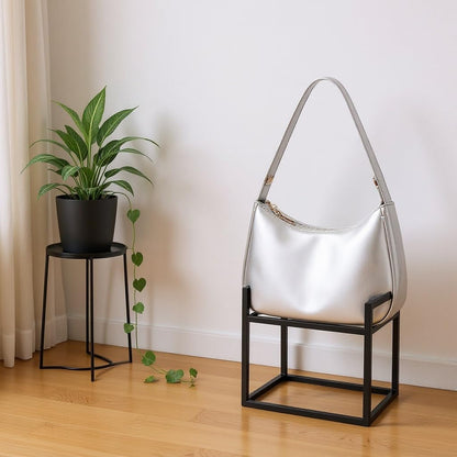 CYHTWSDJ Shoulder Bags for Women, Cute Hobo Tote Handbag Mini Clutch Purse with Zipper Closure