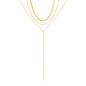 3PCS Gold Necklaces for Women,Chunky Statement Gold Plated Necklace Stack Layered Sterling Silver Herringbone Chains for Women Dainty Trendy Silver Chains Stacked Jewelry Gifts