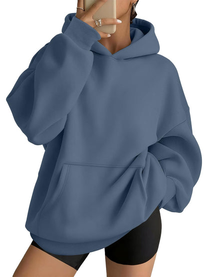 AUTOMET Womens Oversized Hoodies Trendy Pullover Sweatshirts | Comfrt Wear, Oversized Fit Soft Fleece Pullover, Perfect For Trendy Streetwear, College Outfits, And Daily Home Wear
