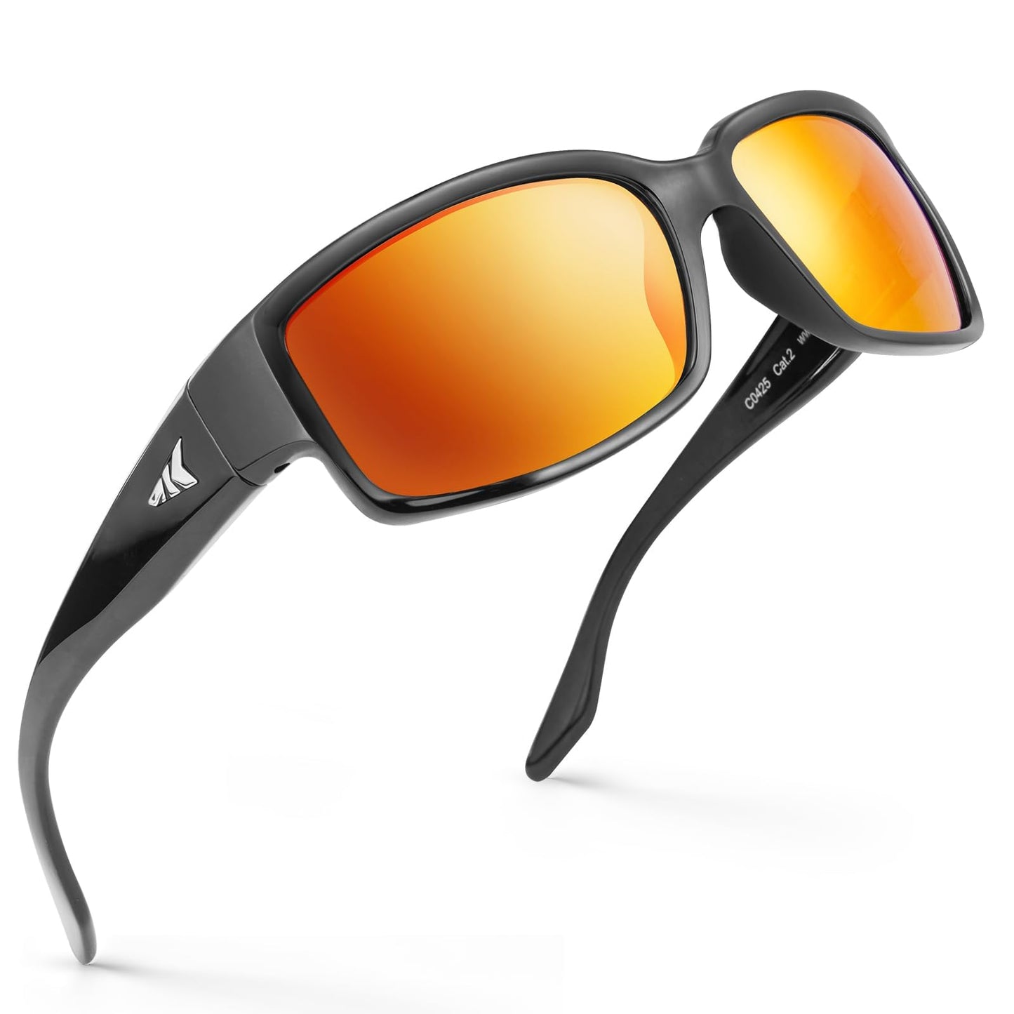 KastKing Skidaway Polarized Sport Sunglasses for Men and Women,Ideal for Driving Fishing Cycling and Running,UV Protection