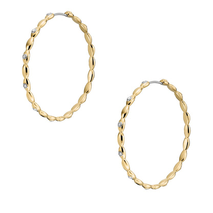 Fossil Women's Stainless Steel Dangle/Drop or Hoop Earrings for Women