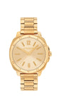 Coach Kitt Women's 3H Quartz Watch – 34 mm Stainless Steel Case – Link Bracelet – Stylish Fashion Accessory, Gift for Her