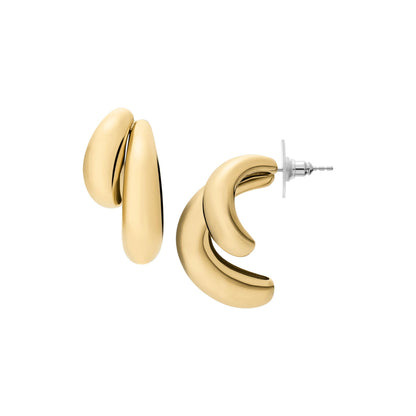 Fossil Women's Stainless Steel Dangle/Drop or Hoop Earrings for Women