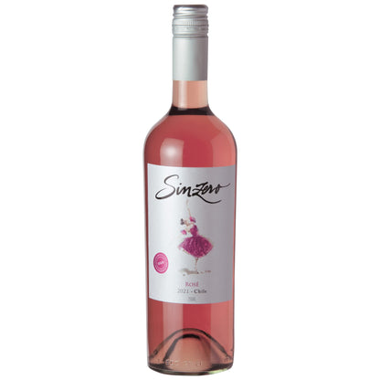SINZERO - Cabernet Sauvignon - 750 ml 6 Pack - Non-alcoholic red wine - Aged in French oak for smooth rich flavor - Low calories, vegan friendly - Made in Chile