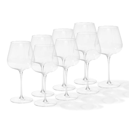 Made In Cookware - Red Wine Glasses - Set of 4 - Dishwasher Safe - Crafted in Germany