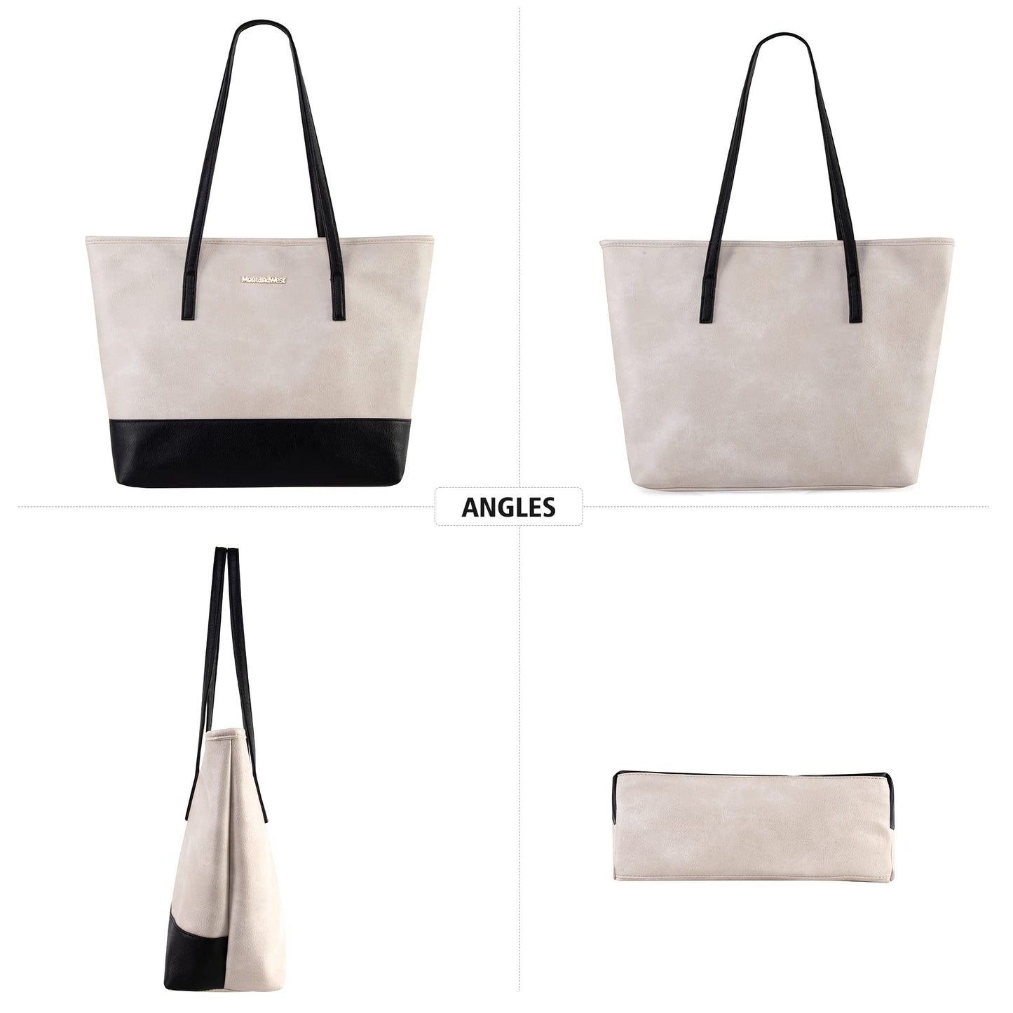 Montana West City Tote Bags Purses and Handbags for Women Causal Bag