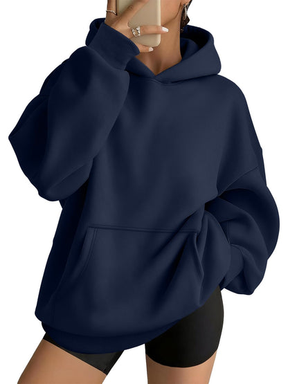 AUTOMET Womens Oversized Hoodies Trendy Pullover Sweatshirts | Comfrt Wear, Oversized Fit Soft Fleece Pullover, Perfect For Trendy Streetwear, College Outfits, And Daily Home Wear