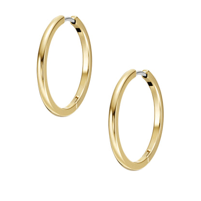 Fossil Women's Stainless Steel Dangle/Drop or Hoop Earrings for Women