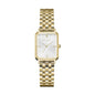 Roberto Marino RM1982 Women’s Luxury Watch Rectangular Gold – Japanese Quartz Movement, Vintage Stainless Steel Design, Silver Dial, Elegant Dress Timepiece, 3ATM Water Resistant – Reloj para Mujer