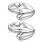 2pcs Gold Bangle Bracelets for Women, Trendy Hinged Cuff Open Wide Chunky Gold Bracelet Stack Arm Cuff Jewelry for Women
