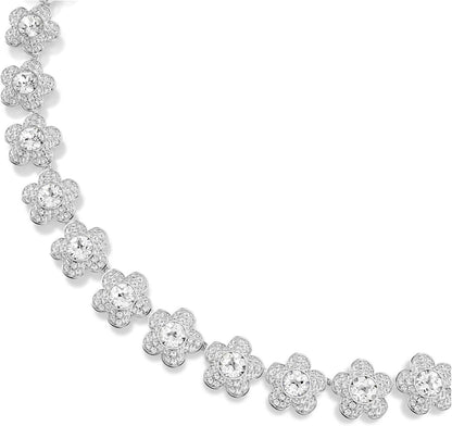Swarovski x Ariana Grande Jewelry Collection: Necklace, Bracelet, Choker, Earrings, Crystals, Crystal Pearls, Rhodium Finish