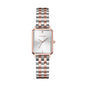 Roberto Marino RM1982 Women’s Luxury Watch Rectangular Gold – Japanese Quartz Movement, Vintage Stainless Steel Design, Silver Dial, Elegant Dress Timepiece, 3ATM Water Resistant – Reloj para Mujer