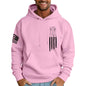 Ymosrh Mens Patriotic Hoodies USA Flag Print Hooded Sweatshirt Pullover Casual Fashion Hoodie, M-6XL