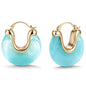 Chunky Gold Resin Hoop Earrings Leverback Statement Huggie Hoops Dangle Drop Dressy Earring Prom Festival Vacation Jewelry for Women