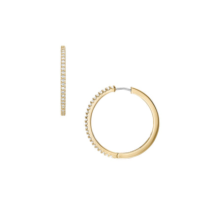Fossil Women's Stainless Steel Dangle/Drop or Hoop Earrings for Women