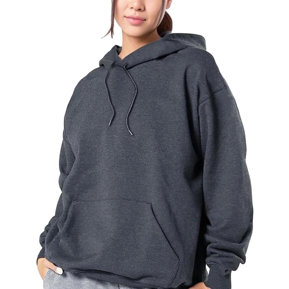 Casual Unisex Hoodies Sweatshirt for Men Women, Comfortable Lightweight Fleece Adult Pullover with Pockets
