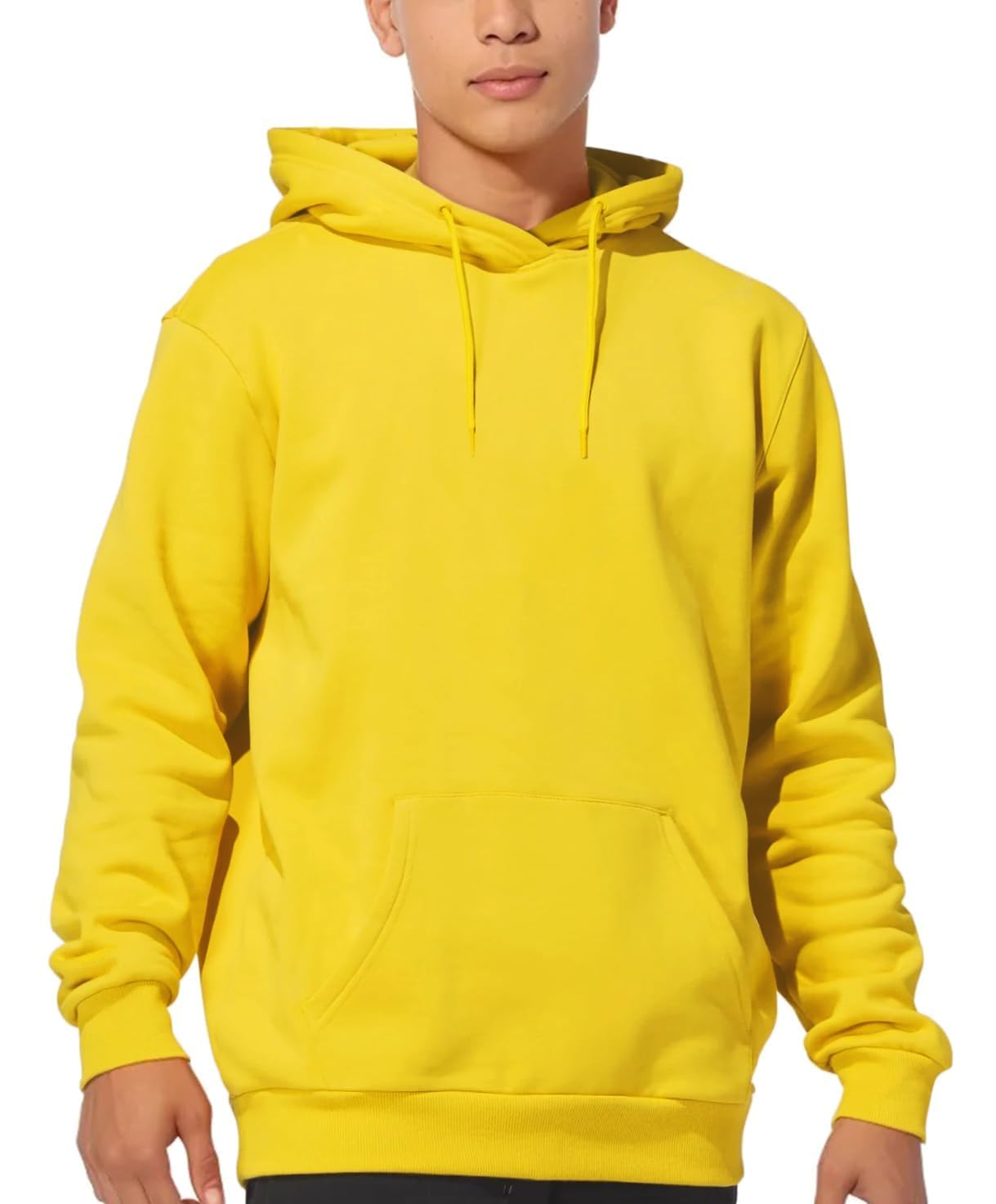 Casual Unisex Hoodies Sweatshirt for Men Women, Comfortable Lightweight Fleece Adult Pullover with Pockets