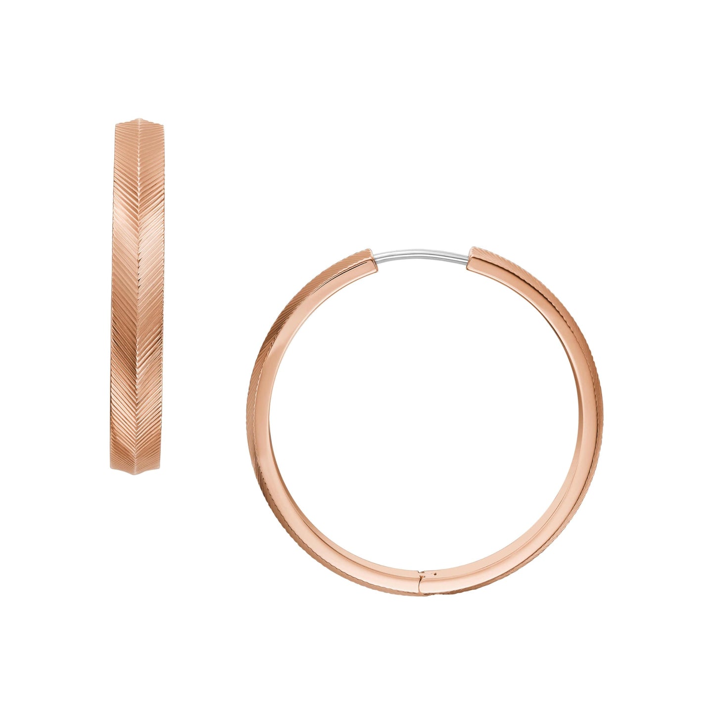 Fossil Women's Stainless Steel Dangle/Drop or Hoop Earrings for Women