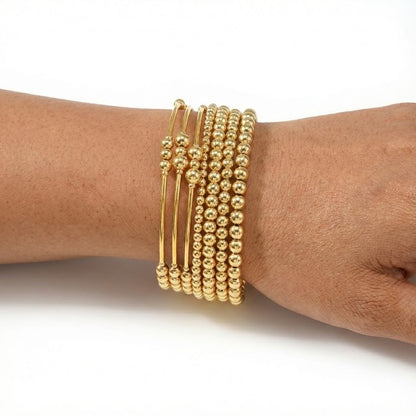 14K Gold Plated Pearl Beaded Cross Bracelets Stack Set for Women,Stretch Boho Colorful Christian Beads Ball Jewelry Friendship Summer Trendy Gift
