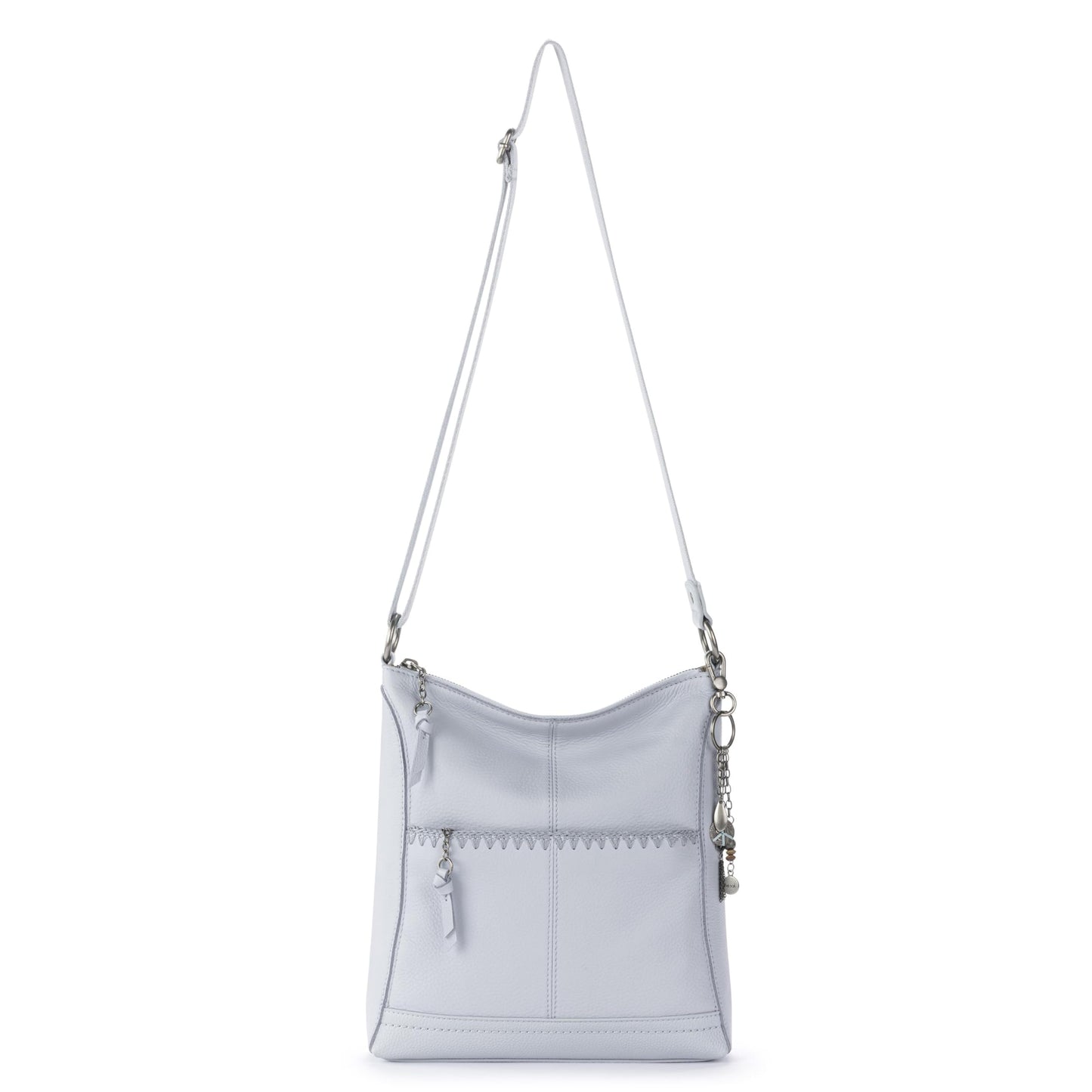 The Sak Lucia Leather Crossbody Purse - Premium Leather Women's Handbag for Everyday & Travel - Cross Body Bag With Zipper