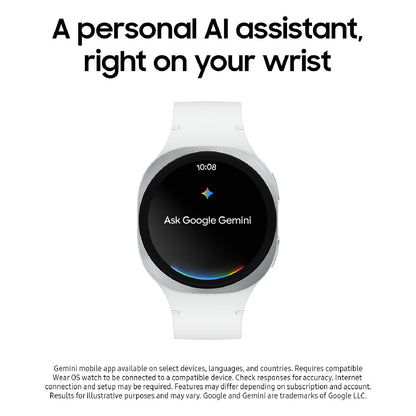 Samsung Galaxy Watch 8 Classic (2025), Black, 46mm, Bluetooth Smartwatch | Cushion Design, Rotating Bezel, Sleep and Running Coach, Energy Score [US Version, Amazon Exclusive 2Yr Warranty]