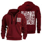 RTTUIOP Hoodies for Men Quarter Zip Pullover Tactical Sweatshirt Vintage Long Sleeve Casual Fashion Hoodie With Pockets