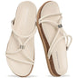 Project Cloud Summer Slides for Women 2026 with Plush and Soft Insole Womens Sandals Comfortable - Non-Slip and Lightweight Sandals Women Footwear