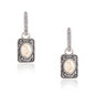 Wrangler Couture Turquoise Jewelry for Women, Square Turquoise Earrings | 14K Gold & Silver Plating, Western Jewelry, Western Country Earrings with Gift Box