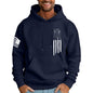 Ymosrh Mens Patriotic Hoodies USA Flag Print Hooded Sweatshirt Pullover Casual Fashion Hoodie, M-6XL