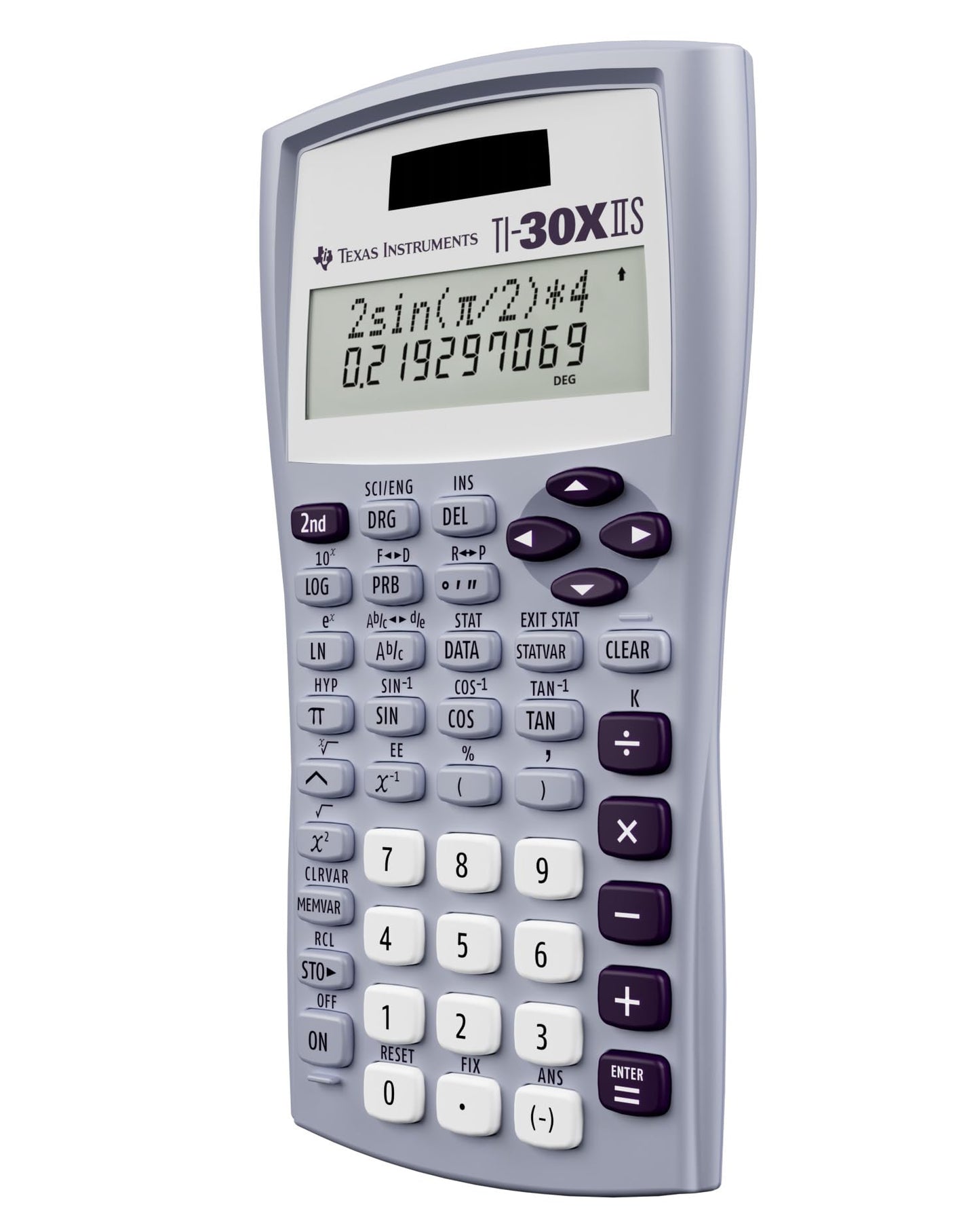TI-30XIIS Scientific Calculator, Black
